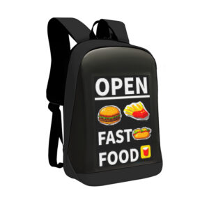 SYNA Pixel Pro – תיק גב חכם עם מסך LED אינטראקטיבי