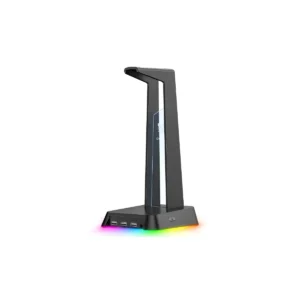 מעמד אוזניות גיימינג Onikuma עם תאורת RGB - שחור