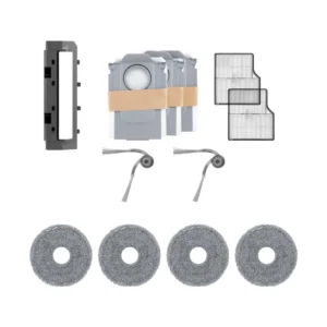 ערכת חלפים מקורית Roborock ל-Saros 10/20 – שקיות, פילטרים, מברשות ופדים